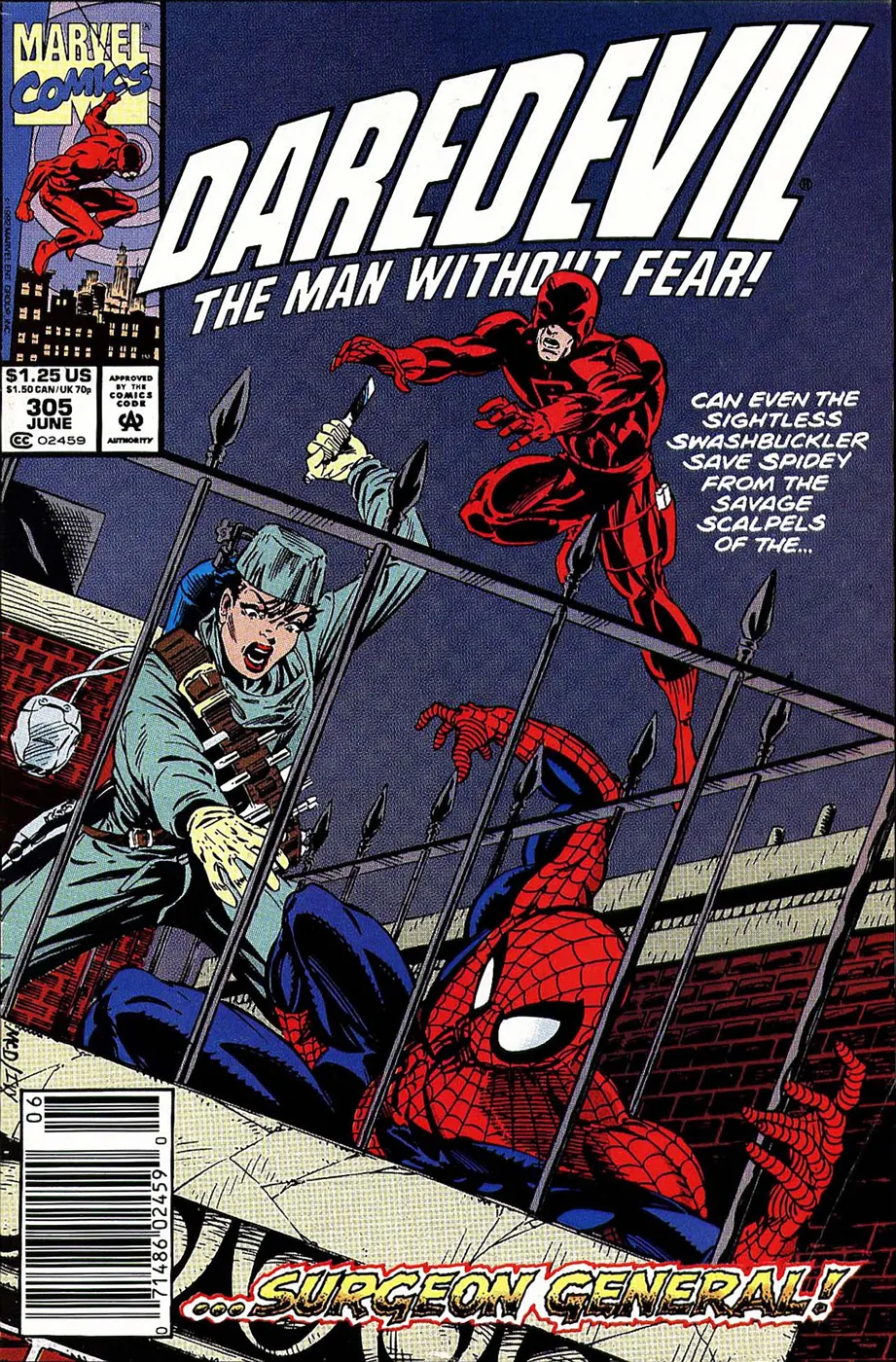 Cover of Daredevil #305