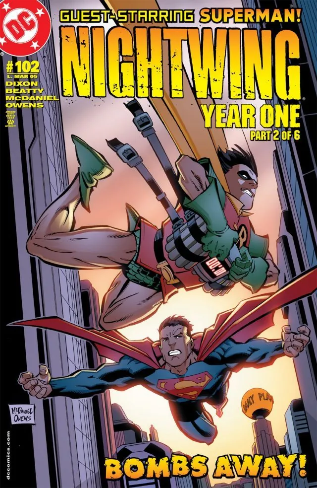 Cover of Nightwing #102