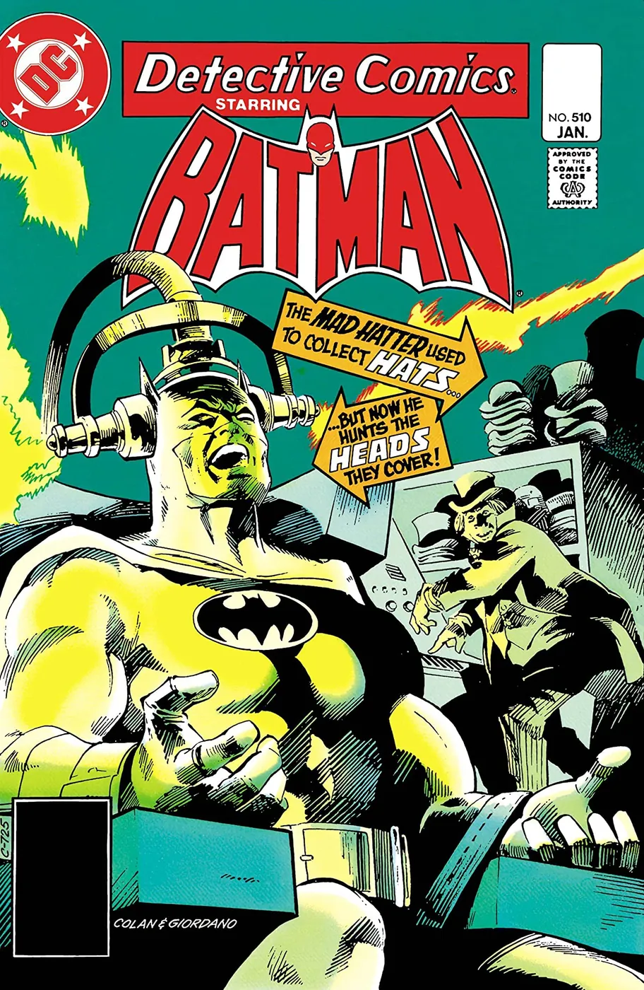 Cover of Detective Comics #510