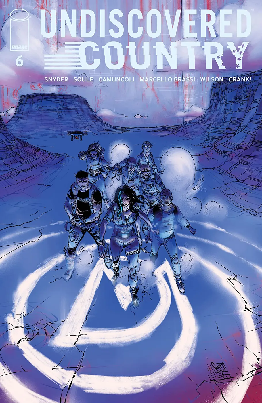 Cover of Undiscovered Country #6