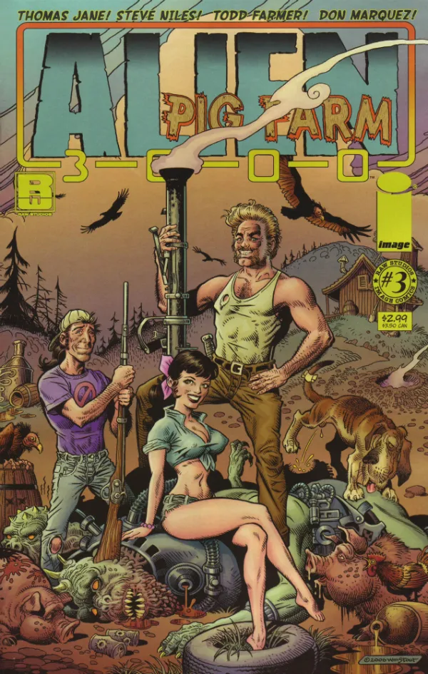Cover of Alien Pig Farm 3000 #3