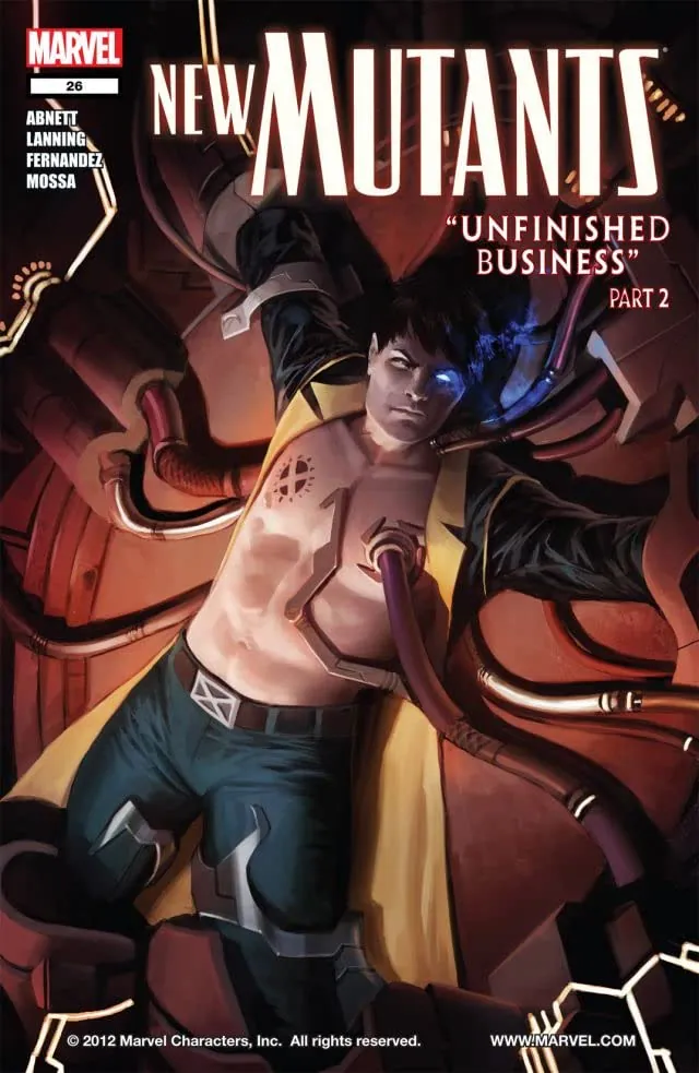 Cover of New Mutants #26
