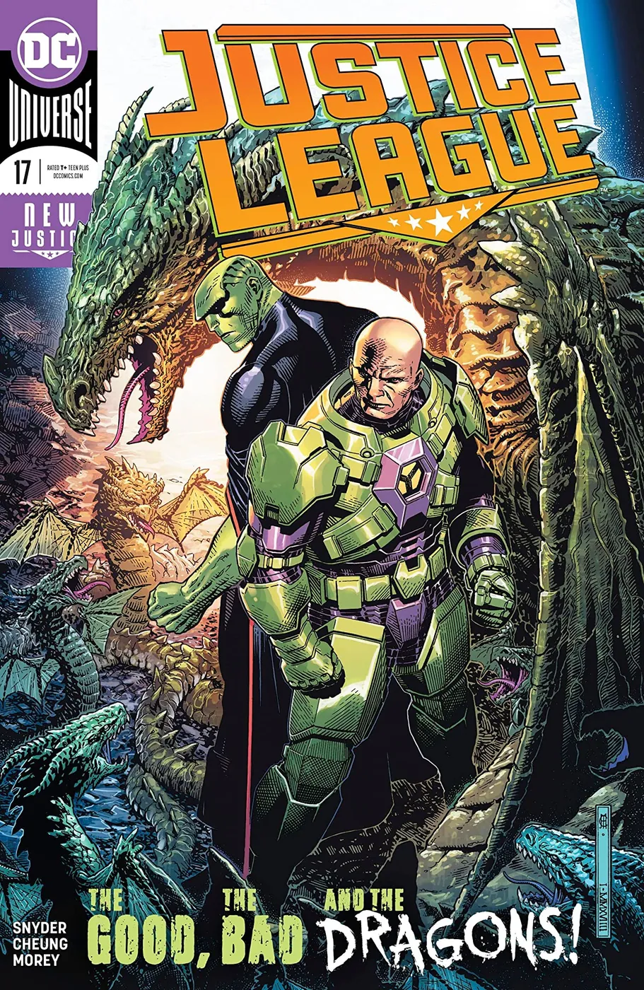 Cover of Justice League #17