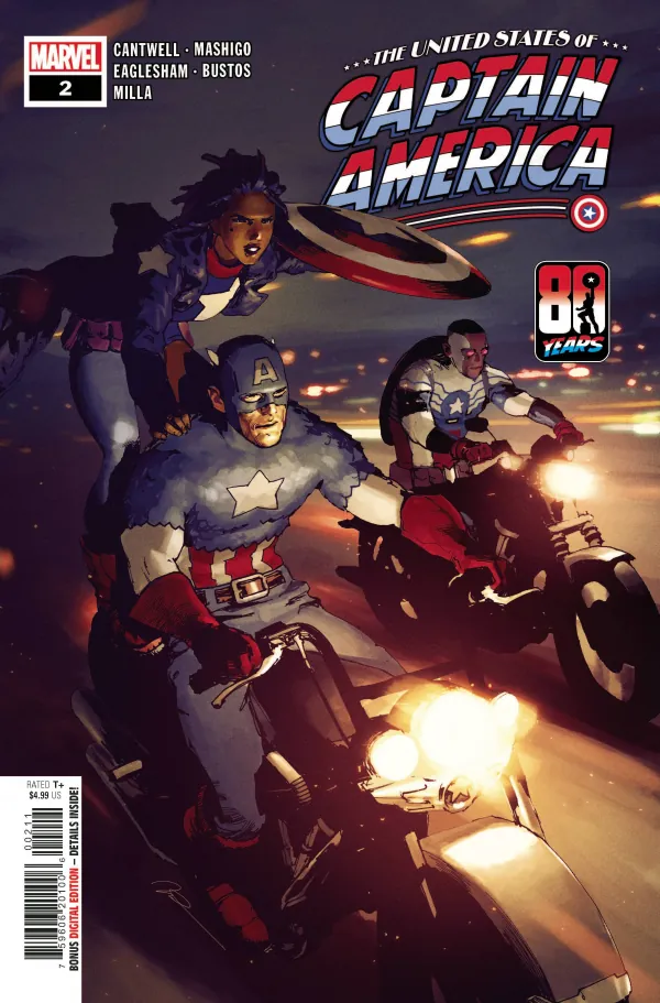 Cover of The United States of Captain America #2