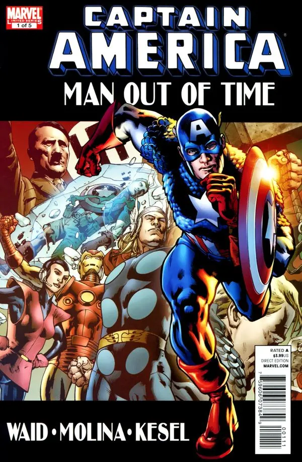 Cover of Captain America: Man Out of Time #1