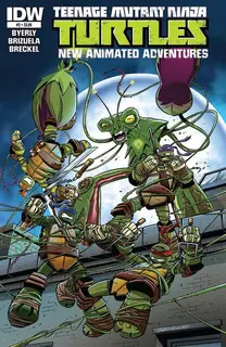 Cover of Teenage Mutant Ninja Turtles New Animated Adventures #2