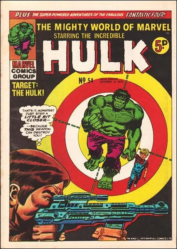 Cover of The Mighty World of Marvel #54