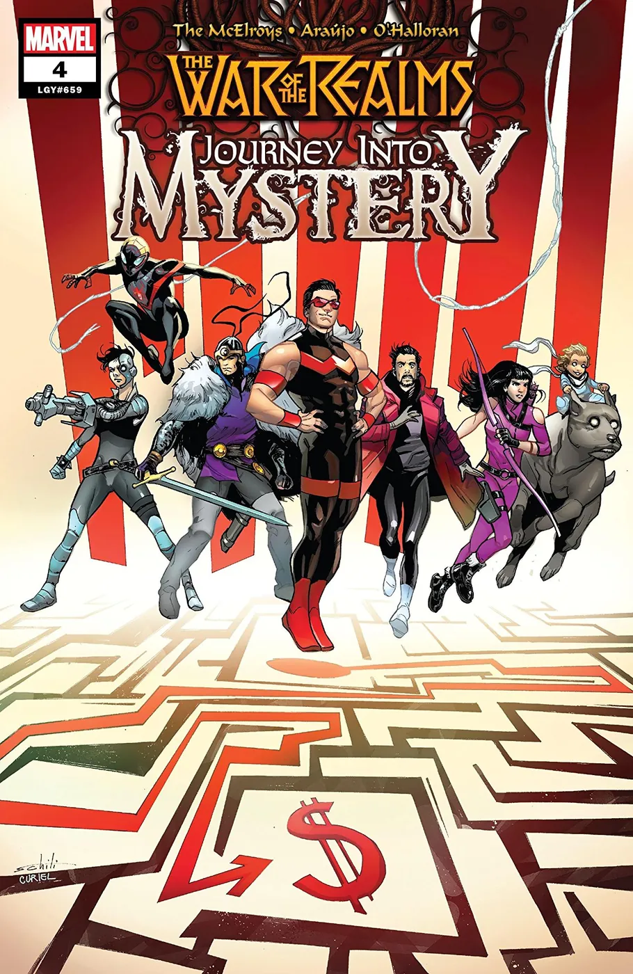 Cover of War of the Realms: Journey into Mystery #4