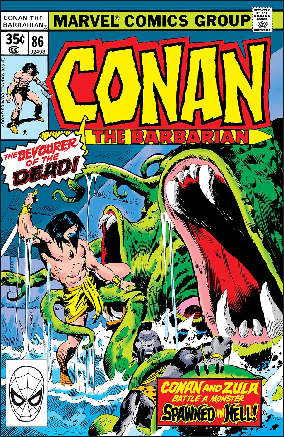 Cover of Conan the Barbarian #86