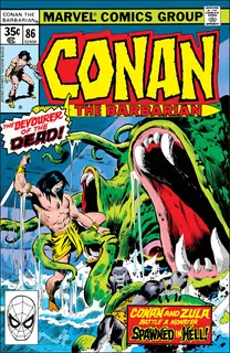 Cover of Conan the Barbarian #86