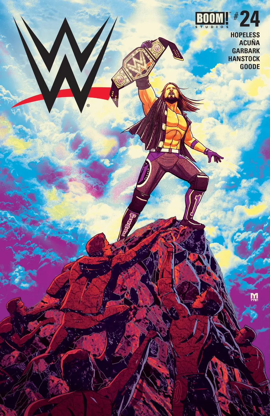 Cover of WWE #24