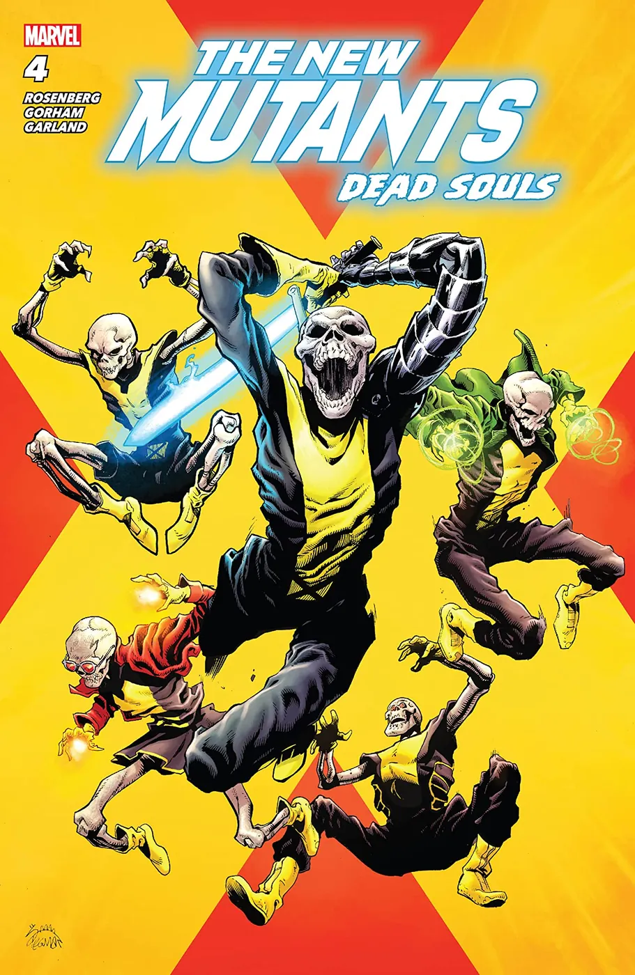 Cover of New Mutants Dead Souls #4