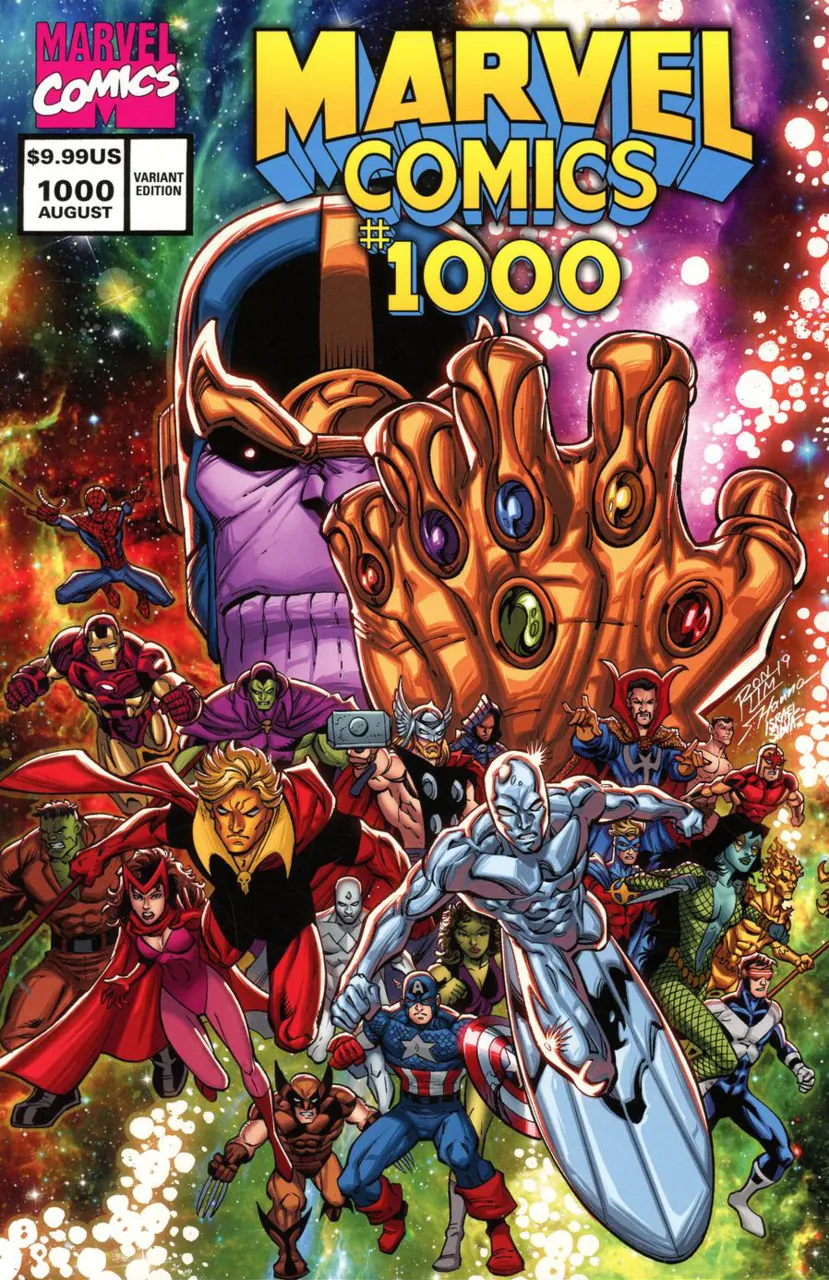 Cover of Marvel Comics #1000