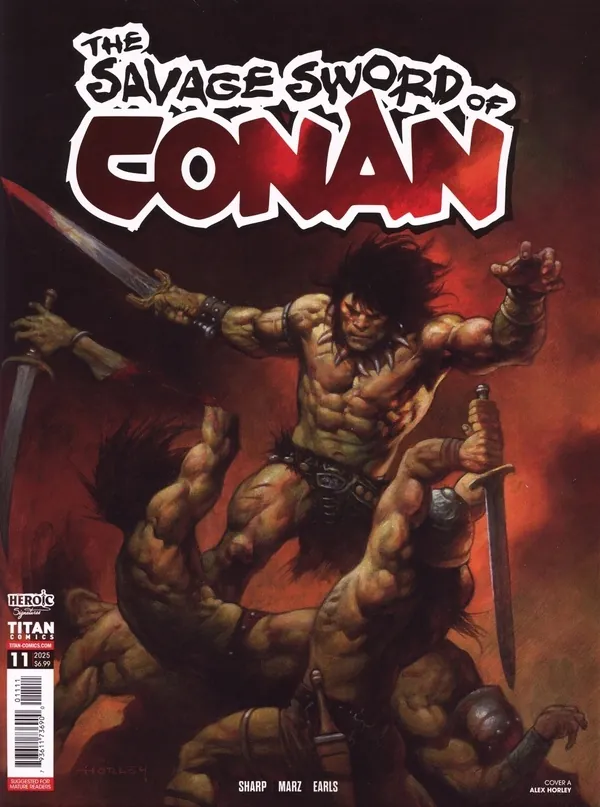 Cover of The Savage Sword of Conan #11