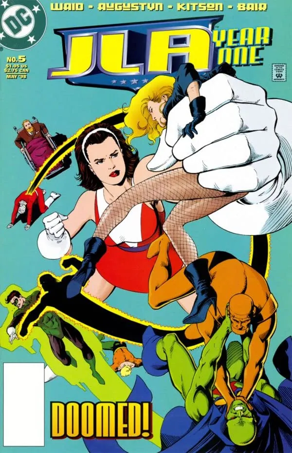 Cover of JLA: Year One #5