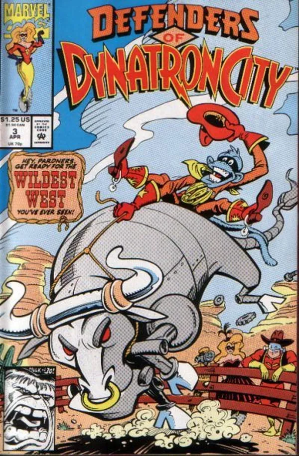 Cover of Defenders of Dynatron City #3