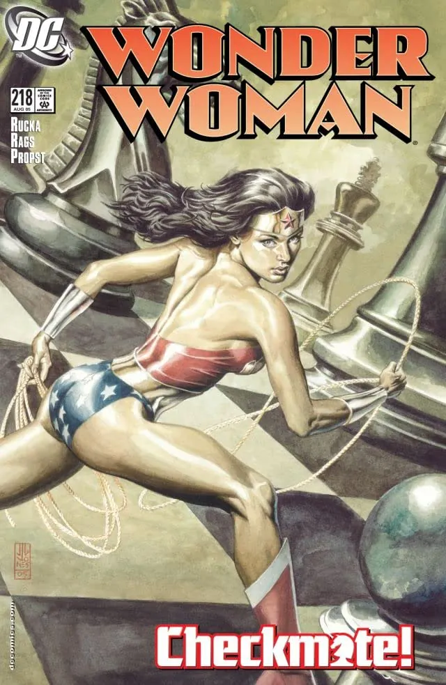 Cover of Wonder Woman #218