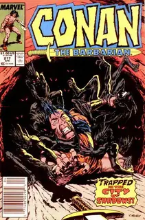 Cover of Conan the Barbarian #217