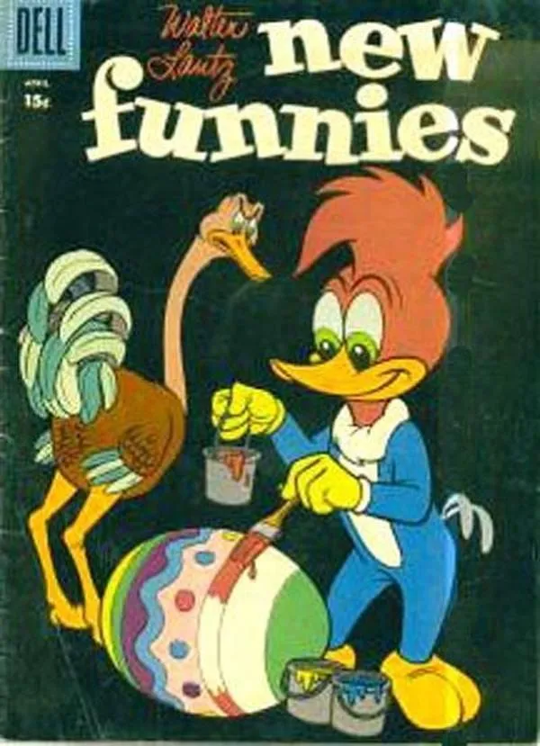 Cover of Walter Lantz New Funnies #254