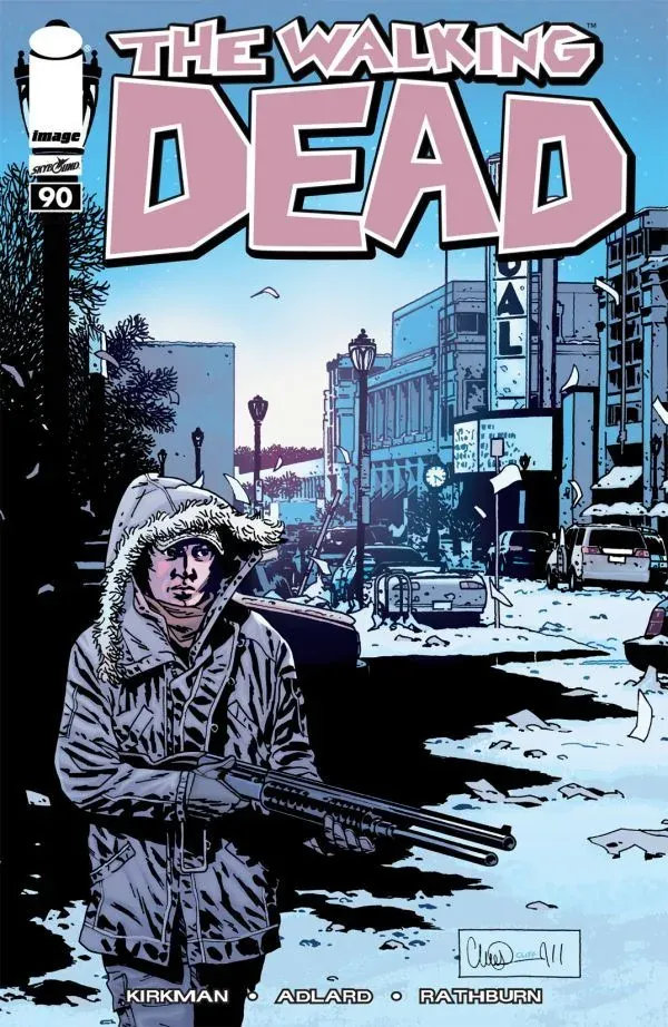 Cover of The Walking Dead #90