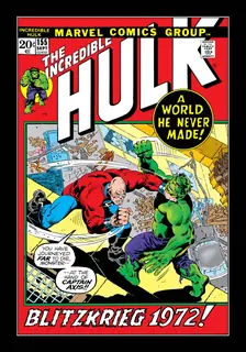 Cover of The Incredible Hulk #155