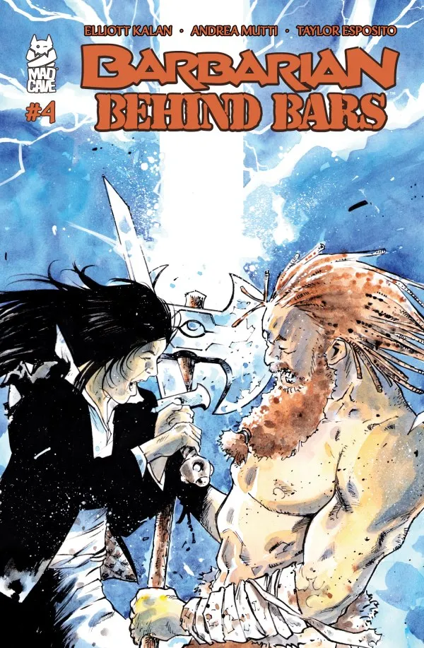 Cover of Barbarian Behind Bars #4