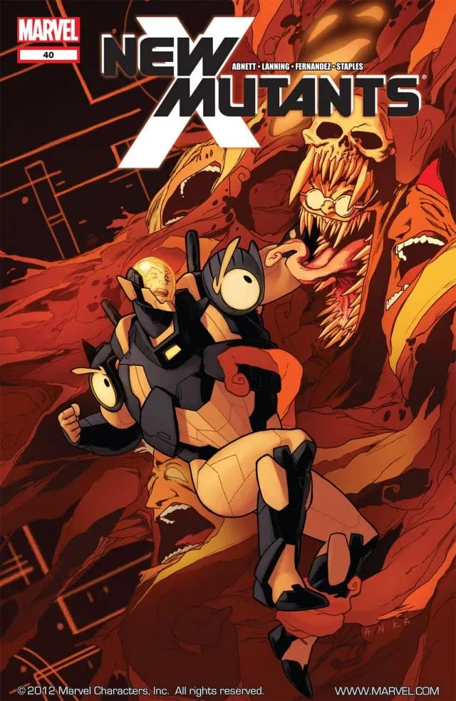 Cover of New Mutants #40