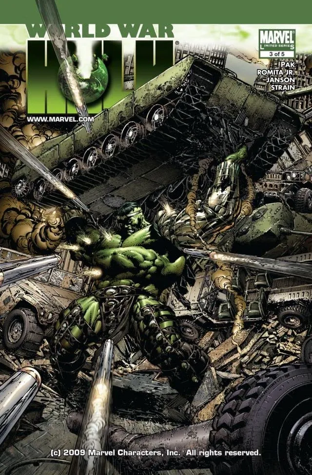 Cover of World War Hulk #3