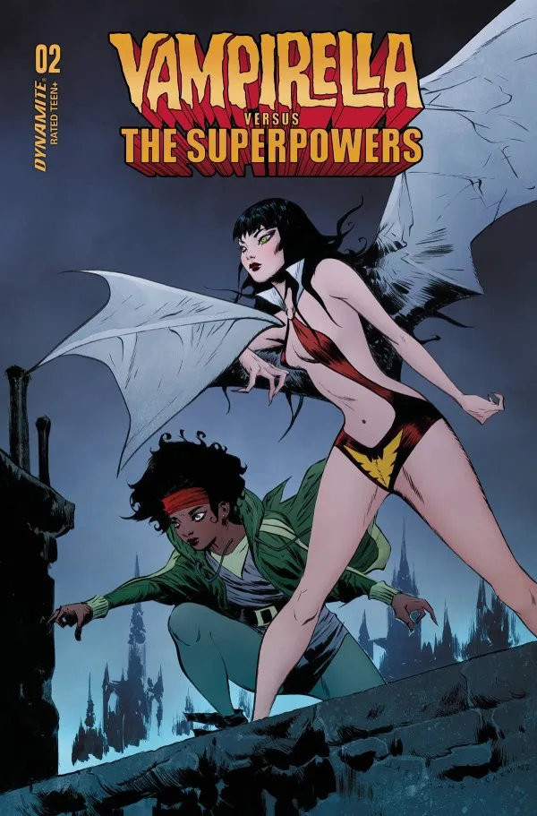 Cover of Vampirella versus the Superpowers #2