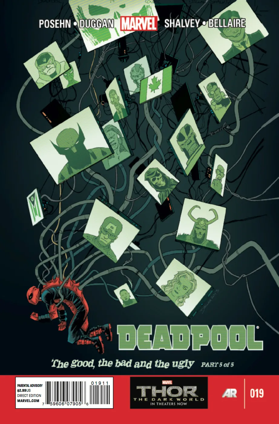 Cover of Deadpool #19