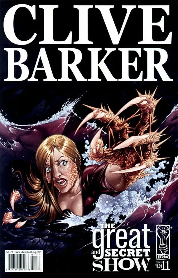 Cover of Clive Barker's The Great and Secret Show #11