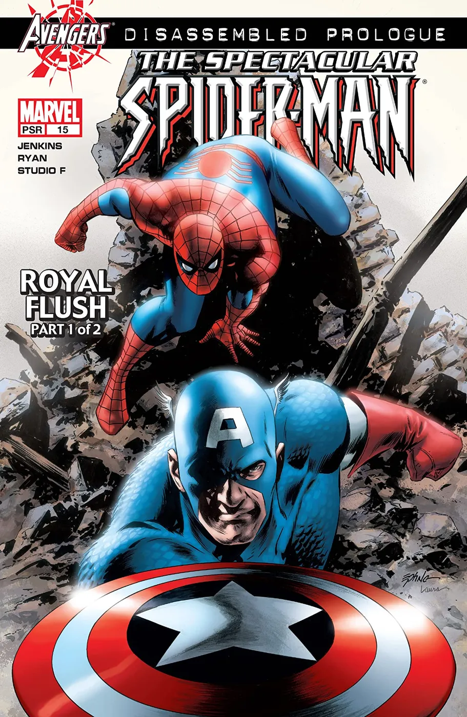 Cover of Spectacular Spider-Man #15