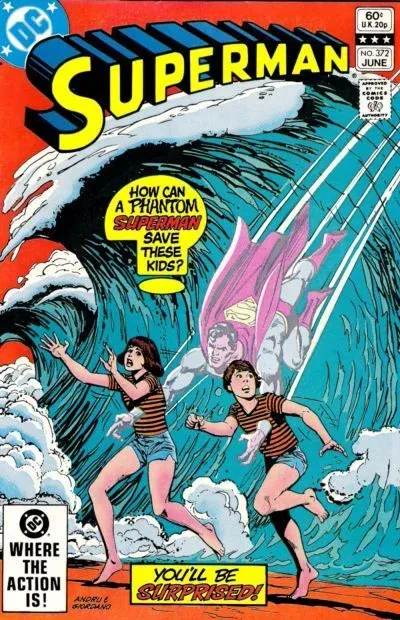 Cover of Superman #372