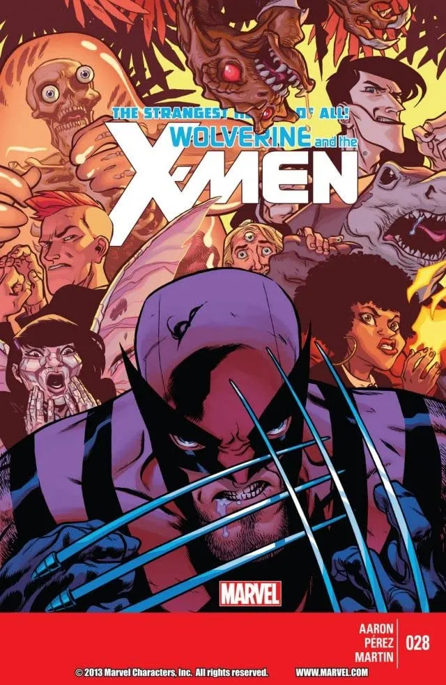 Cover of Wolverine & the X-Men #28