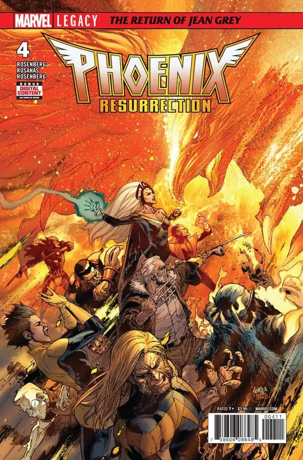 Cover of Phoenix Resurrection: The Return of Jean Grey #4