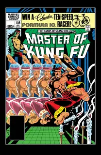 Cover of Master of Kung Fu #108