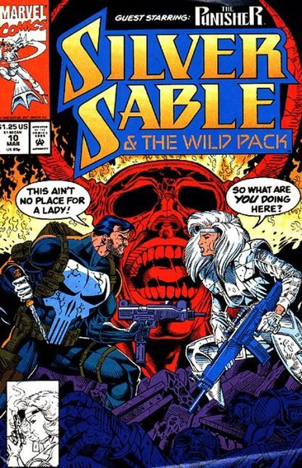 Cover of Silver Sable and the Wild Pack #10