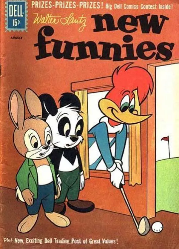 Cover of Walter Lantz New Funnies #284