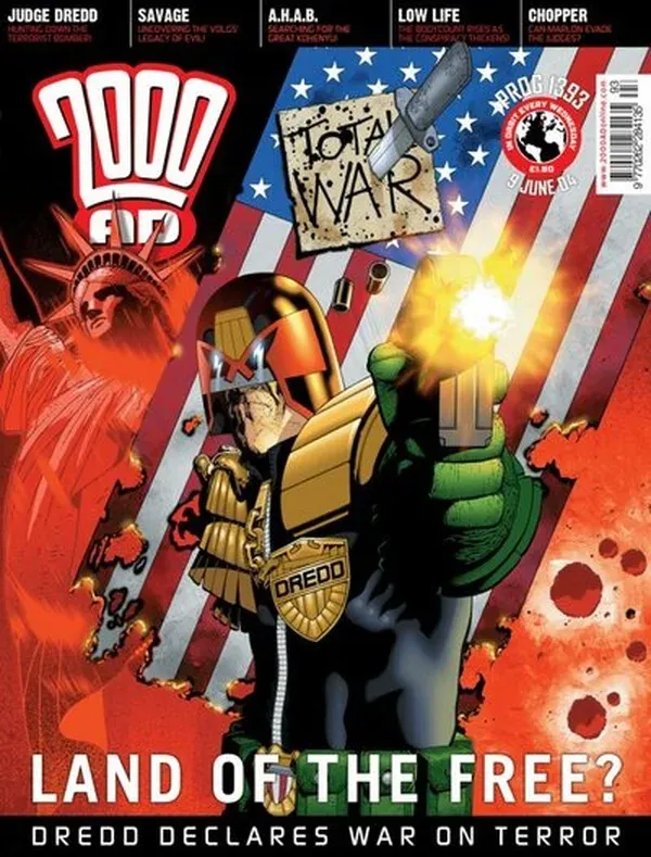 Cover of 2000 AD #1393