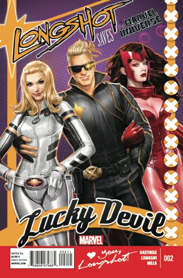 Cover of Longshot Saves the Marvel Universe #2