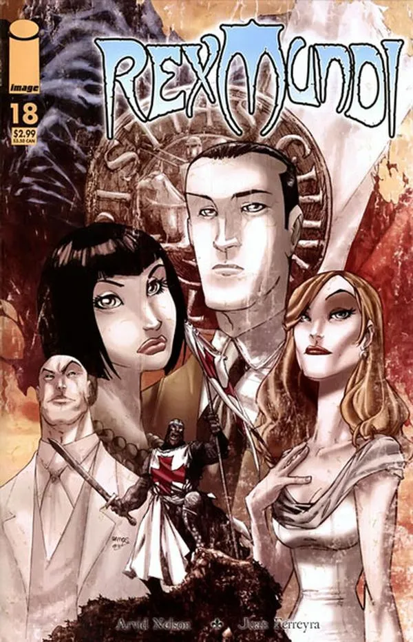 Cover of Rex Mundi #18