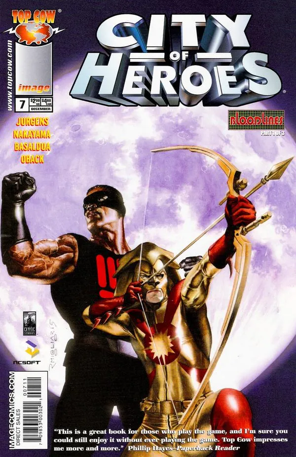 Cover of City of Heroes #7