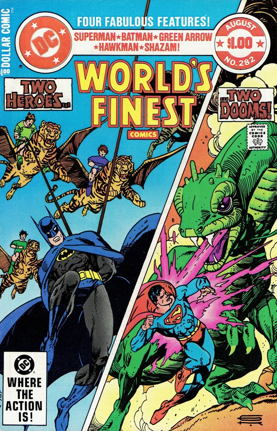 Cover of World's Finest Comics #282