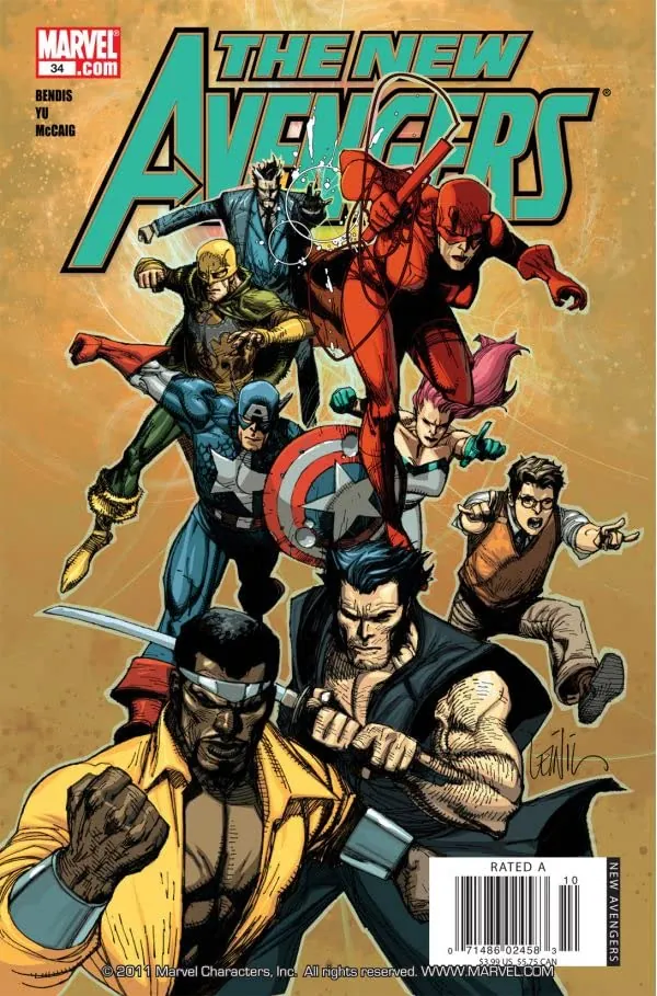Cover of New Avengers #34