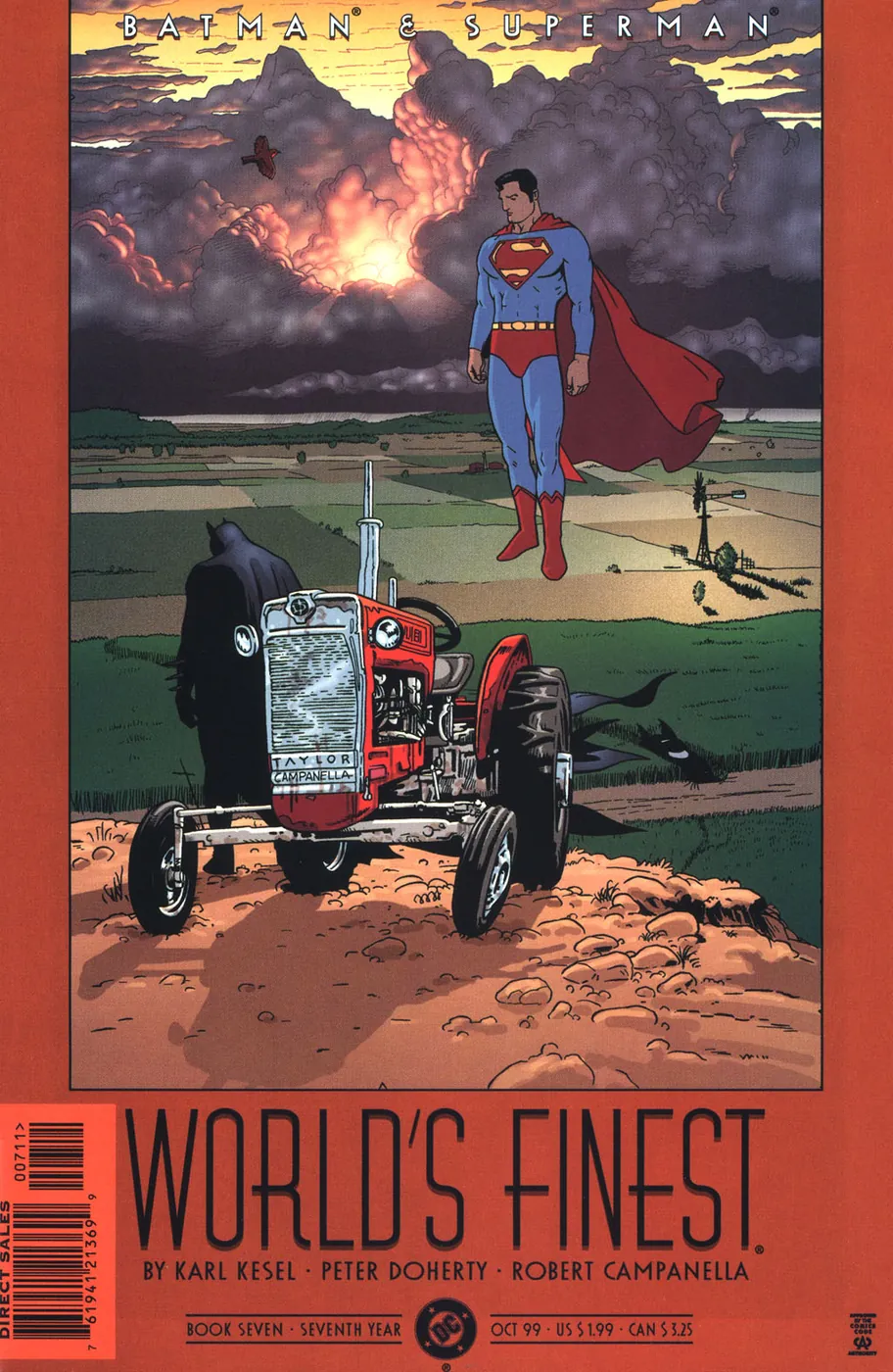 Cover of Batman and Superman: World's Finest #7