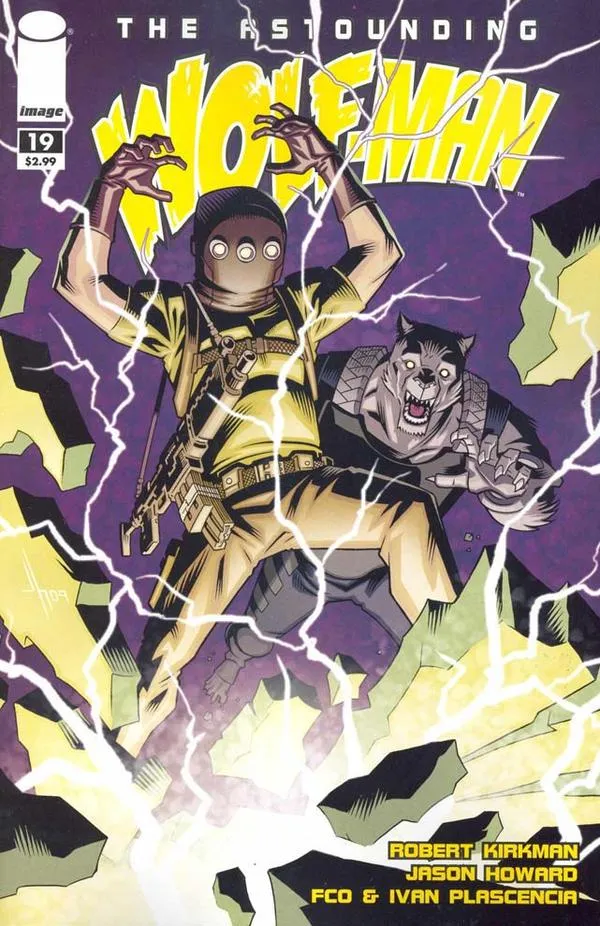Cover of The Astounding Wolf-Man #19