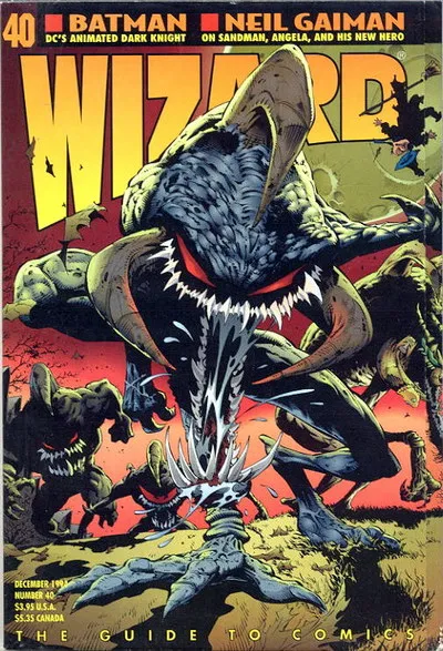 Cover of Wizard: The Comics Magazine #40
