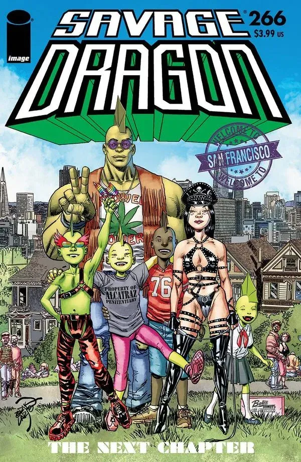 Cover of Savage Dragon #266