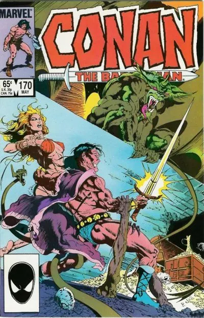 Cover of Conan the Barbarian #170