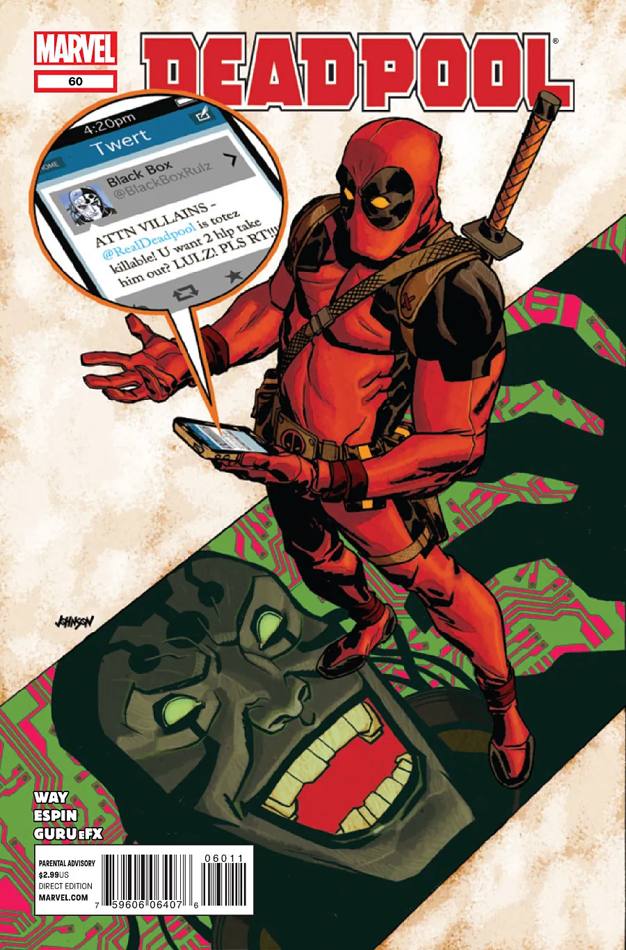 Cover of Deadpool #60